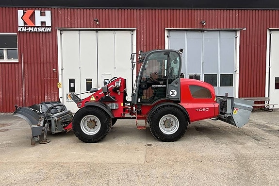 Weidemann 4080 Vinterutrustad 1900 timmar