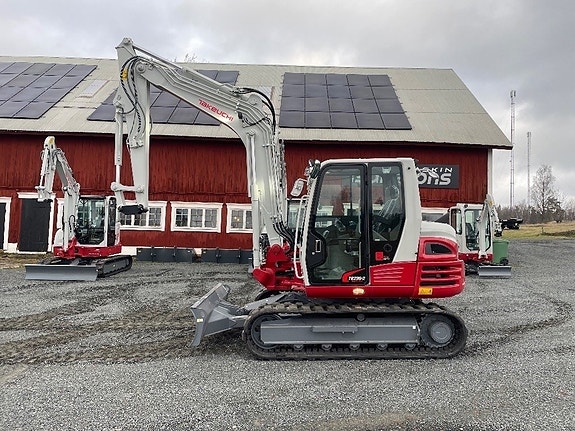 Takeuchi TB290 Rototilt C-smörj 3års garanti
