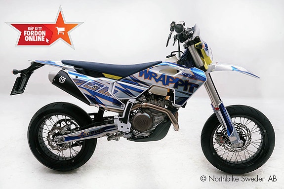 Husqvarna FE 450 MOTARD *ENDAST 11,2h* * hemleverans