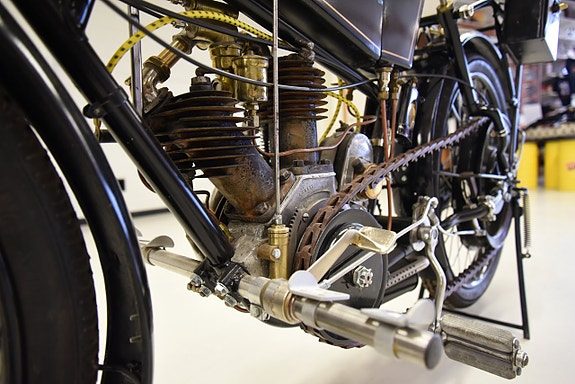 Wanderer 3PS V-Twin välrenoverad mc svensksåld från Falun 17 of 26