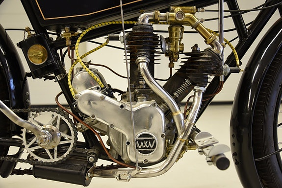 Wanderer 3PS V-Twin välrenoverad mc svensksåld från Falun 15 of 26