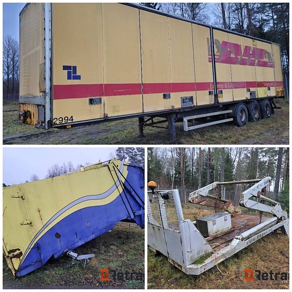 Trailer, Byggnation och Liftdumper