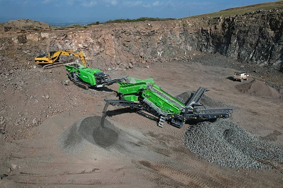 Grovsorterare Colt 1600, Hybrid eller Dieseldrift