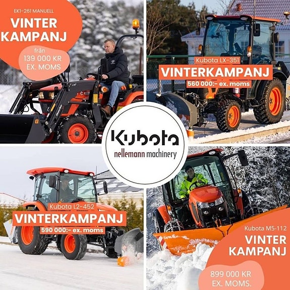 VINTERKAMPANJ HOS KUBOTA ❄️