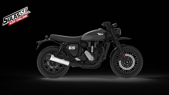 BSA Scrambler 650 Raven Black