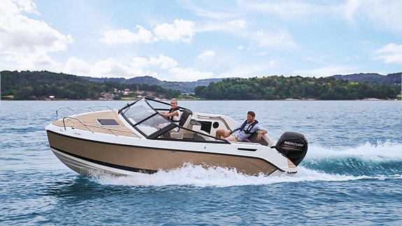 Uttern D 65 -26 Mercury F200XL DTS V6 -26 Vit båt & motor! 28 of 30