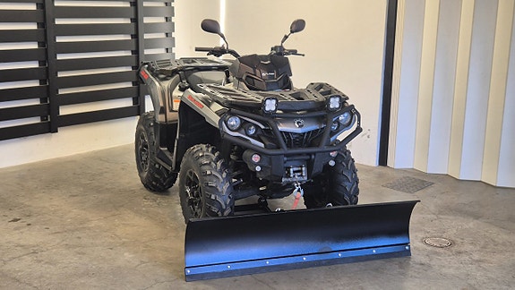 BRP Can Am Outl. 650 PRO | Nyservad | Nya däck | Moms | Snöplog tillval