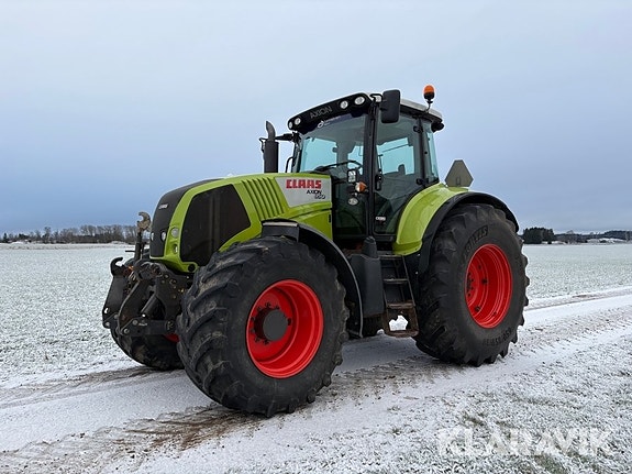 Traktor Claas Axion 850 med gps