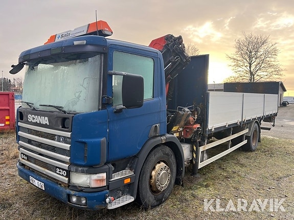 Kranbil Scania P94DB4X2NB230 Palfinger PK1100