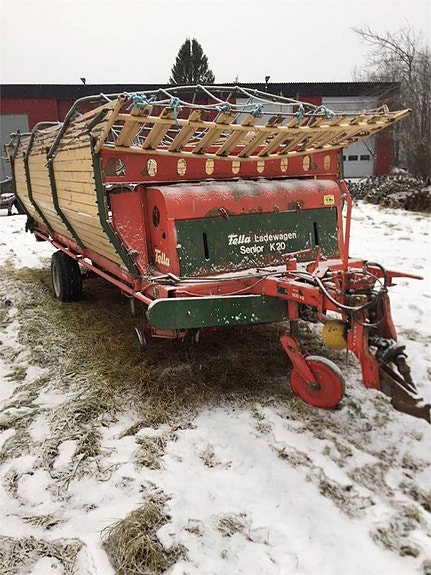 Självlastarvagn Fella Senior K20S