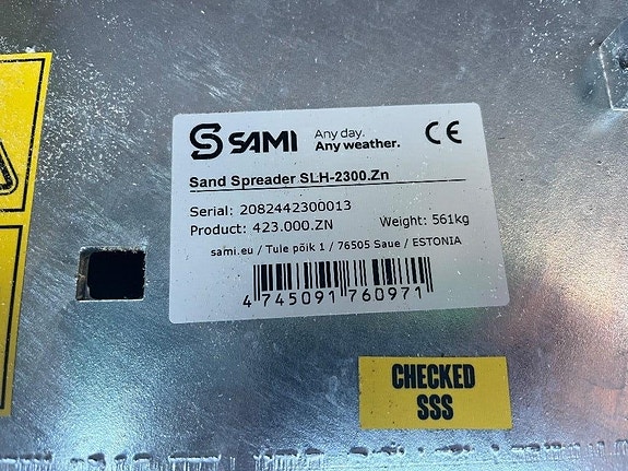 SAMI SLH 2300 galvad i lager! 2 of 2