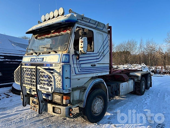 Lastväxlare Scania R143 6x2 HIAB