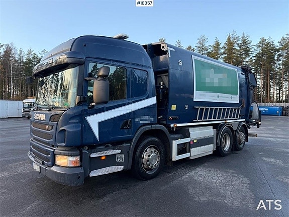 Sopbil Scania P340 6X2 CNG (189,000:- ex moms)