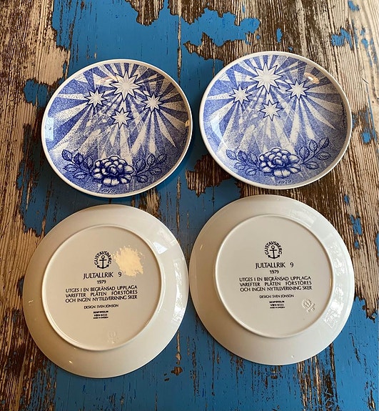 Gustavsberg Jultallriken 1979