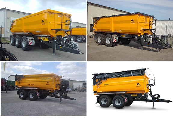 Wielton fält vagnar 10-25 ton