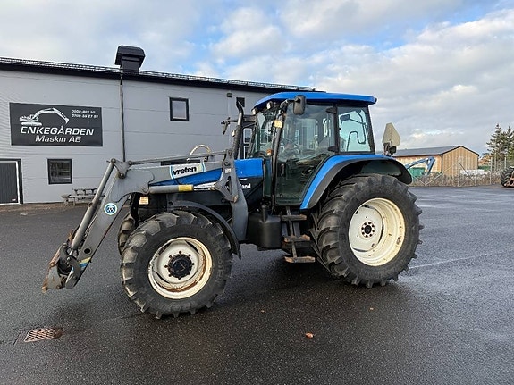 New Holland TM 120 SuperSteer Lastare Fjädring