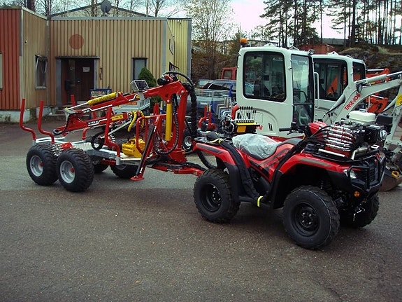 Honda TRX 520 ES Adventure med Kranman T1850 PRO