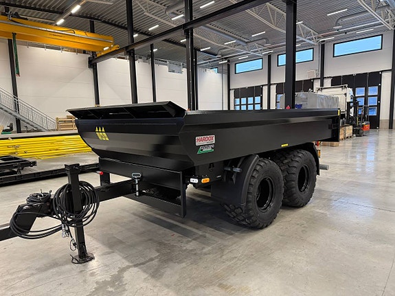 Hakarps - 12 tons dumperkärra ramstyrning full Hardox 4,5m3