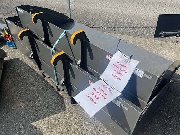 Norje Planeringsskopor LAGER SMS