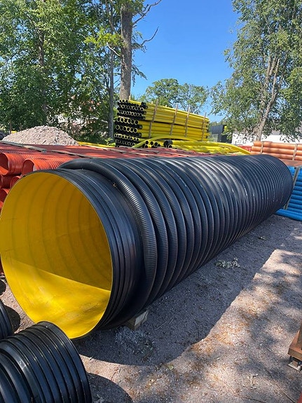 Vägtrumma 1200mm x 6 meter - omgående leverans!