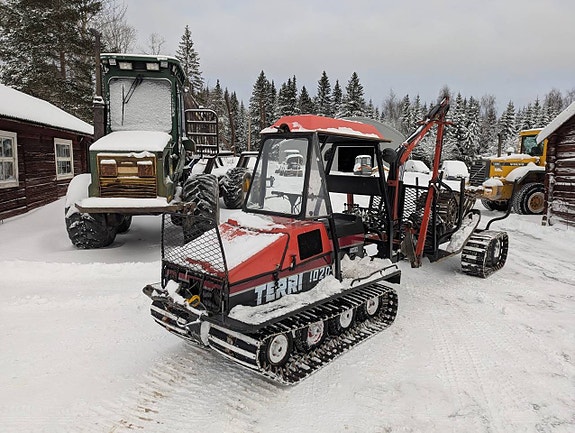 Terri 1020 miniskotare i väldigt bra skick med vinterkit