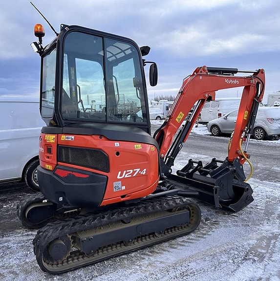 Minigrävare Kubota U27-4