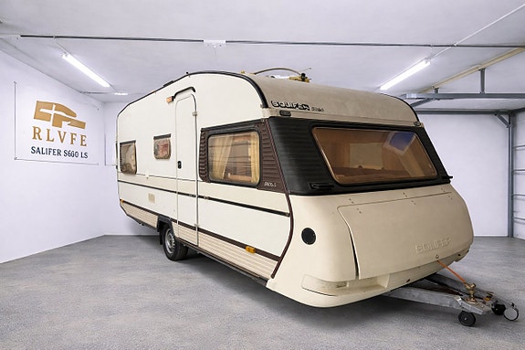 Solifer 550 Gls/ 4 bäddar/ Långbäddar/ Värmare- Gasol fungerande