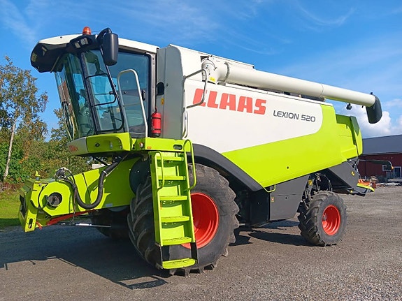 Claas Lexion 520. Endast 1035 timmar på verket