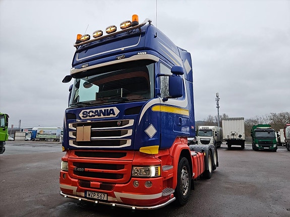 Dragbil Scania R450 -2015 | 6x2 12.7 450hk via auktion