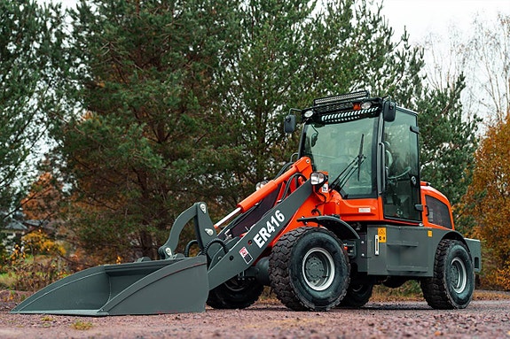 KAMPANJ! Ny Everun ER416 Pro hjullastare / lastmaskin