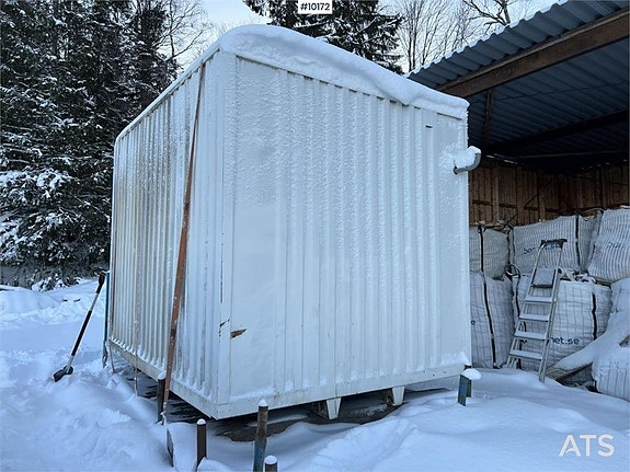Container med dubbla dieseltankar (87,000:- ex moms)
