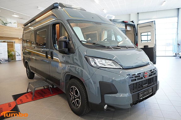 Bürstner B66 Campeo C 600 Creme Litiumbatteri Solcell Backkamera