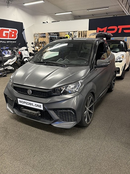 Aixam GTI garanti 12 månader Supersnygg och bra ljud!