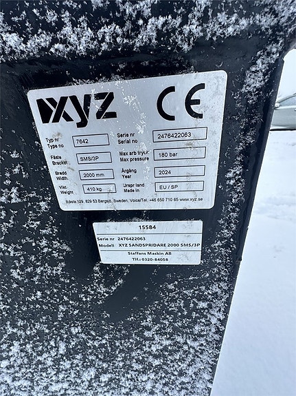 XYZ Sandspridare 9 of 11