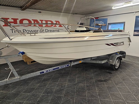 HR 442sc med Evinrude E-TE 40 hk, kapell, GPS, trailer -18