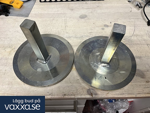 Glidtallrik / slitsko för snöblad mm