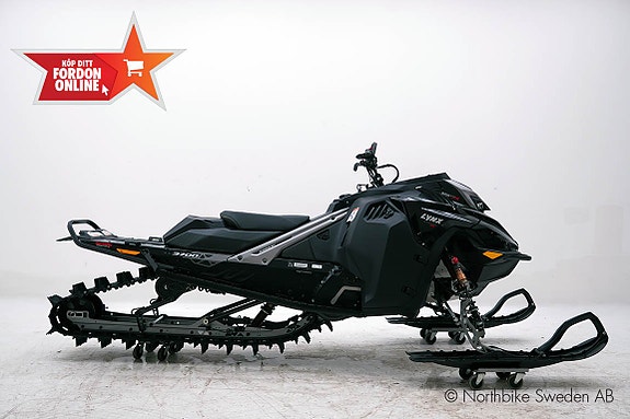 Lynx Shredder RE 3700 850 E-TEC Turbo R 10.25" HUB Finns hemma!