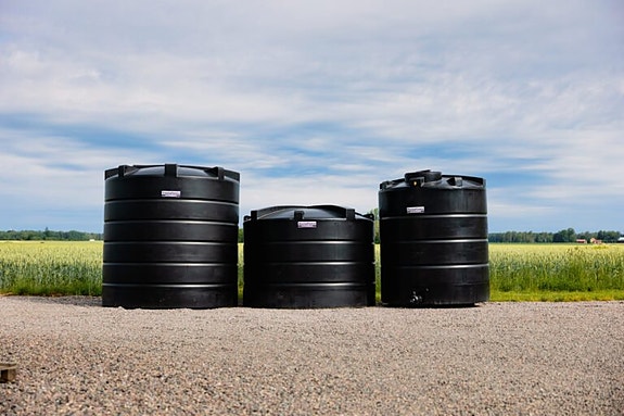 Älvestad-Tanken Bufferttank 10 000 liter 3 tum bottenutlopp