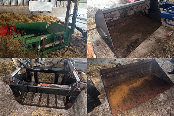 Balupprullare, Snöskopa, Silourtagare & Planerskopa