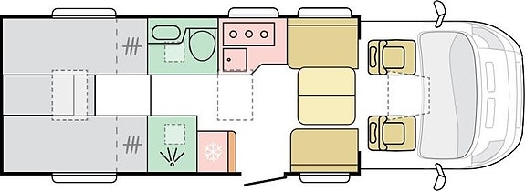 Adria Coral 670 DL 60Y - Fiat MultiJet3 140HP (103kW) HD 35L