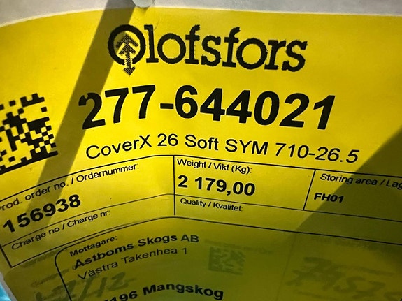 Olofsfors Cover X Finans kampanj