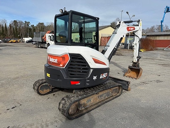 Bobcat E50z – 2023 – 5 ton – Mycket fint skick–Klar för jobb