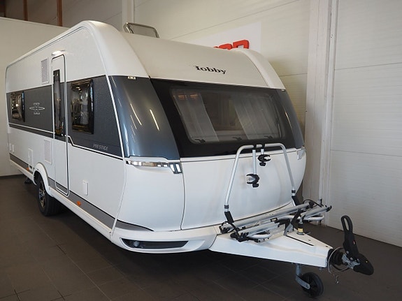 Hobby 560 LU Prestige Cykelställ Ugn Långbäddar