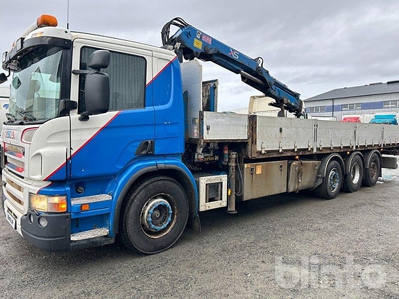 4 Axlad Kranbil SCANIA P420 LB8X2/4 HNA