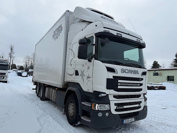 Scania R580LB6X2MNB skåp kylbil