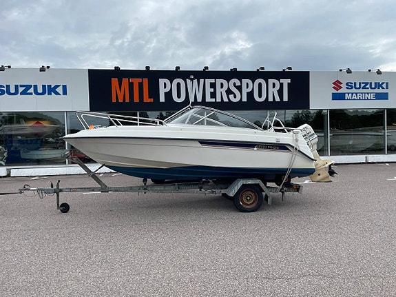 Ryds 515 GTX BR, Johnson 90 inkl båtvagn