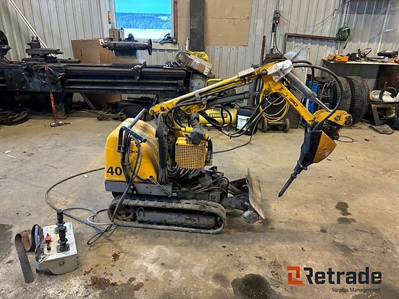 Rivningsrobot Brokk 40 Mini-Cut
