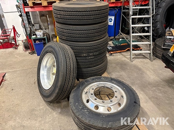 Lastbilshjul och däck Hankook