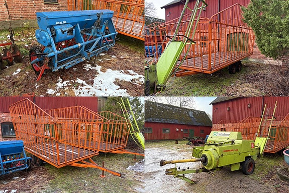 Såmaskin, Balvagn 2st & Balpress