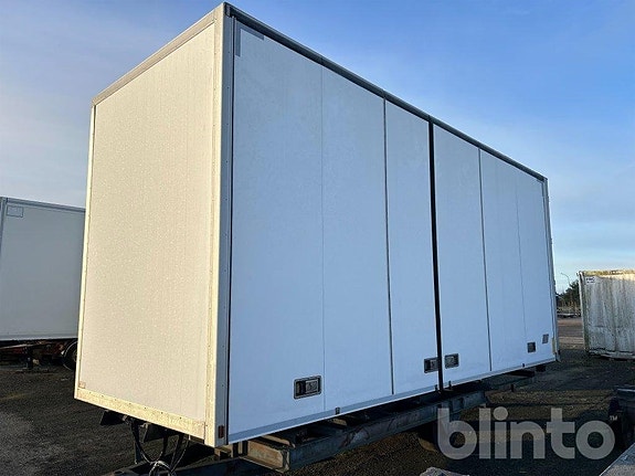 Lastbilsskåp PLS, Mitsubishi TU100 SA, Schmitz & Thermo King